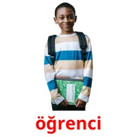 öğrenci picture flashcards