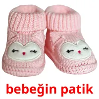 bebeğin patik Bildkarteikarten