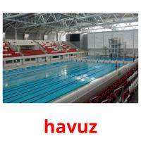 havuz flashcards illustrate