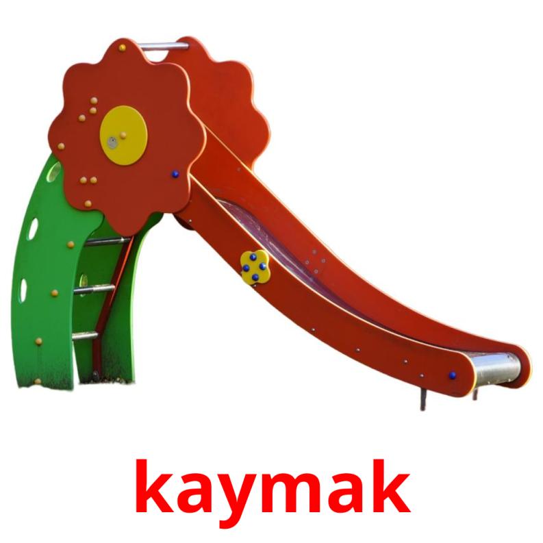 kaymak picture flashcards
