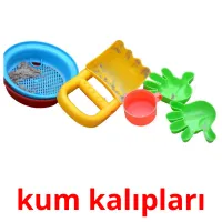 kum kalıpları Bildkarteikarten