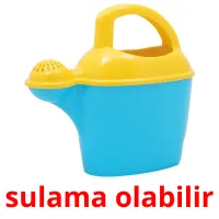 sulama olabilir Bildkarteikarten