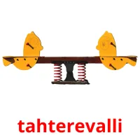 tahterevalli Bildkarteikarten