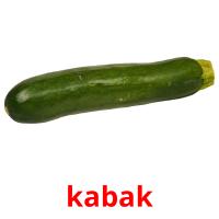 kabak cartões com imagens