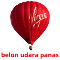 belon udara panas picture flashcards