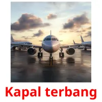 Kapal terbang picture flashcards