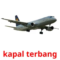 kapal terbang picture flashcards