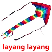 layang layang picture flashcards