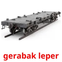 gerabak leper picture flashcards