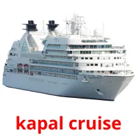 kapal cruise picture flashcards