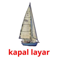 kapal layar picture flashcards