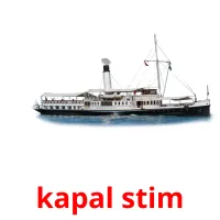 kapal stim picture flashcards