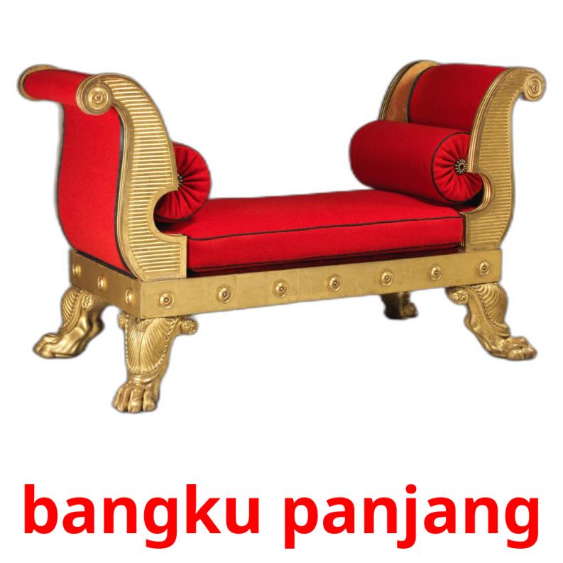 bangku panjang ansichtkaarten