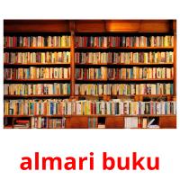 almari buku card for translate