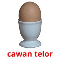 cawan telor card for translate