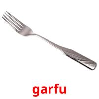 garfu picture flashcards