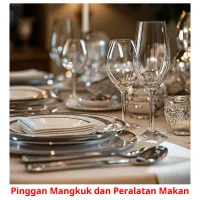 Pinggan Mangkuk dan Peralatan Makan карточки энциклопедических знаний