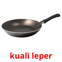 kuali leper bildkort för barn