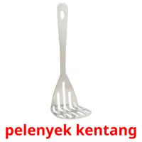 pelenyek kentang bildkort för barn