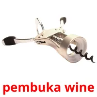 pembuka wine bildkort för barn