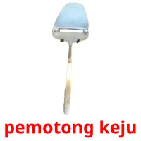pemotong keju bildkort för barn