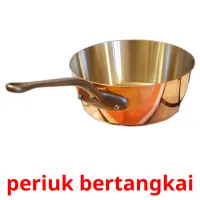 periuk bertangkai bildkort för barn