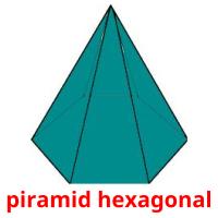 piramid hexagonal card for translate