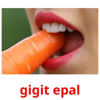 gigit epal Bildkarteikarten