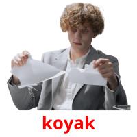 koyak cartões com imagens