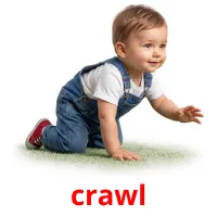 crawl bildekort
