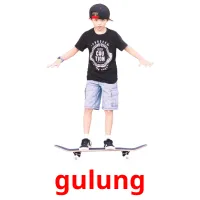 gulung flashcards illustrate
