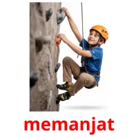 memanjat bildekort