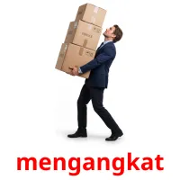 mengangkat bildekort