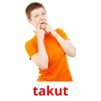 takut flashcards illustrate