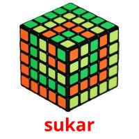 sukar picture flashcards