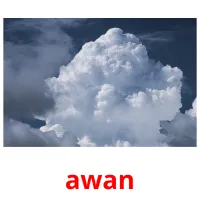 awan picture flashcards