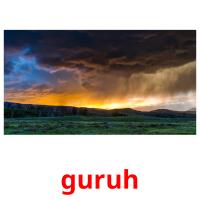 guruh picture flashcards