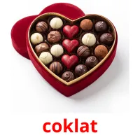 coklat cartões com imagens