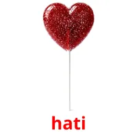 hati cartões com imagens