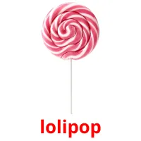 lolipop cartões com imagens