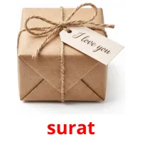 surat cartões com imagens