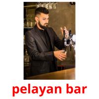 pelayan bar picture flashcards