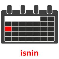 isnin picture flashcards