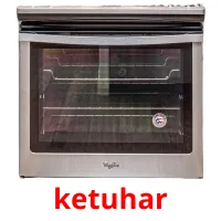 ketuhar cartões com imagens