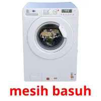 mesih basuh cartões com imagens
