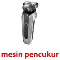 mesin pencukur cartões com imagens