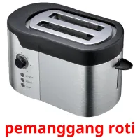 pemanggang roti cartões com imagens