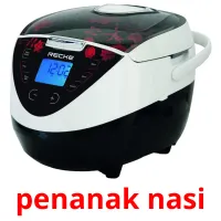 penanak nasi cartões com imagens
