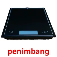 penimbang cartões com imagens