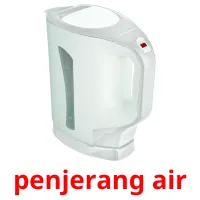 penjerang air cartões com imagens